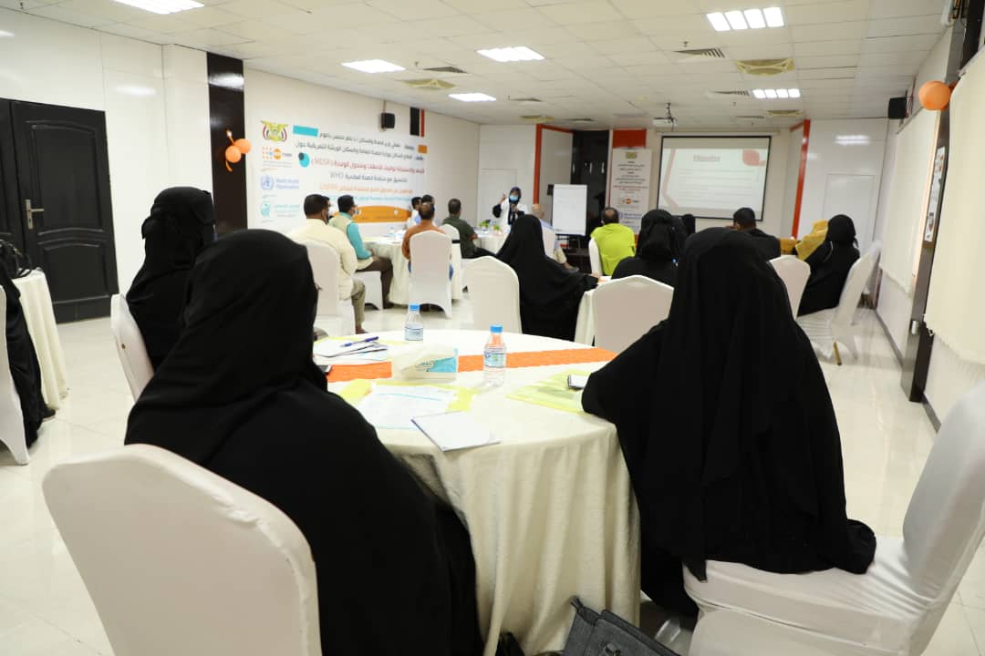 الوصول الانساني اختتام الورشة التعريفية حول الترصد والاستجابة لوفيات الأمهات في المكلا