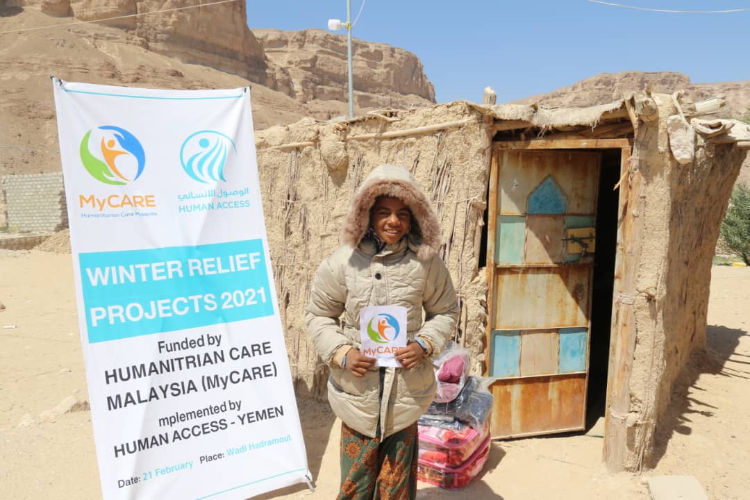 In partnership with My Care, Winter clothing distributed to poor families | HUMAN ACCESS