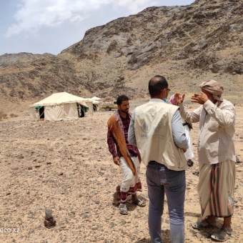 النازحين في مأرب