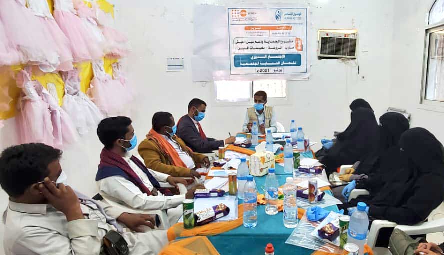 انعقاد الاجتماع الربعي الثاني لأعضاء شبكة اللجان المجتمعية في مأرب 