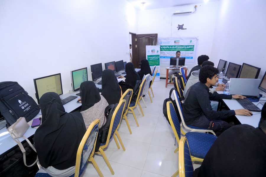 تدشين مشروع التأهيل والتدريب