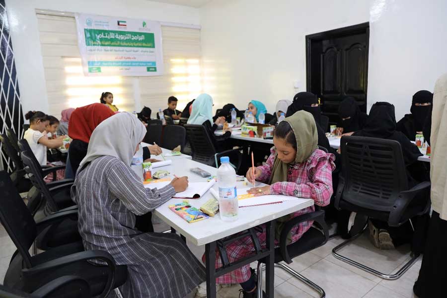 برامج تربوية لـ 500 يتيما ويتيمة بدعم من الهيئة الخيرية الإسلامية العالمية