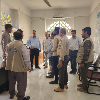 أمين عام الوصول الإنساني يزور المشروع التكاملي