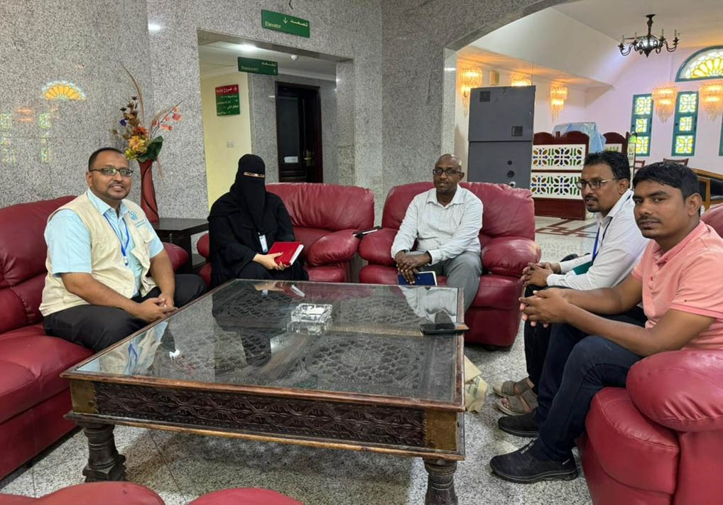 الوصول الإنساني تلتقي مدير مكتب تنسيق الشؤون الإنسانية في المكلا