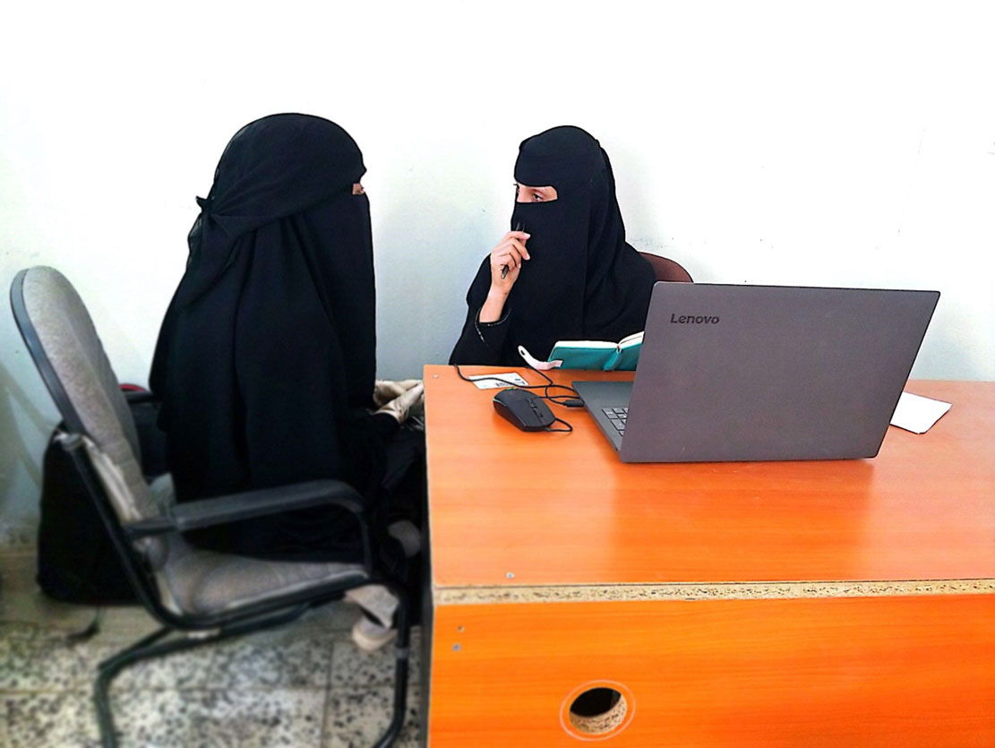 الأمل يعود إلى حياة امرأة تعرضت للعنف