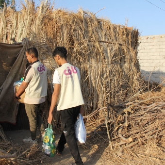 توفير متطلبات شهر الصيام من المواد  الغذائية لـ 222 أسرة