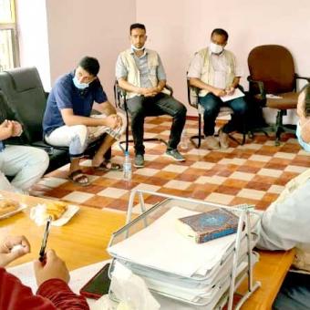 UNHCR delegation praises performance of the community center for IDPs in Marib