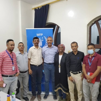WFP representative in Yemen meets with HUMAN ACCESS delegate in Marib Governorate