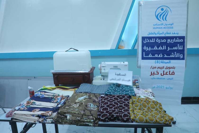 38 income-generating projects women Yemen