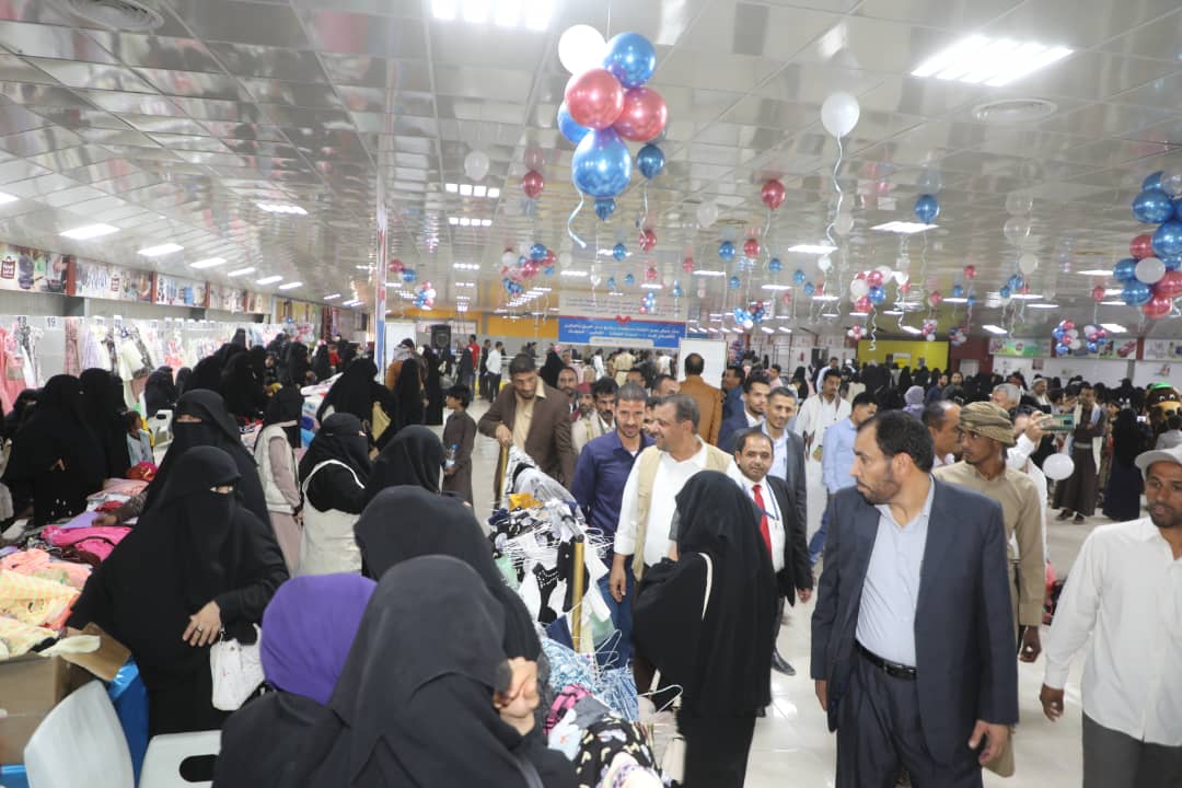 Opening the second bazaar to display products of livelihood program beneficiaries