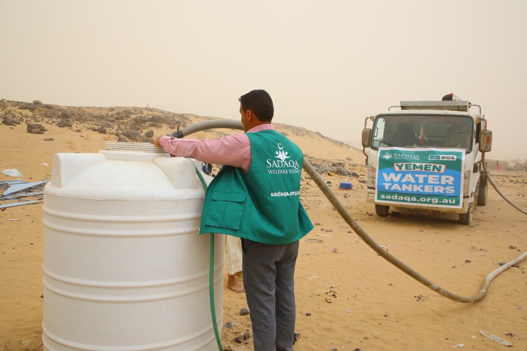 In partnership with Sadaqa Association .. we help them continue their life's journey