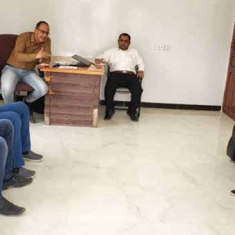 A team from the “Polish Humanitarian Action” organization visits “Community Center” in Marib 