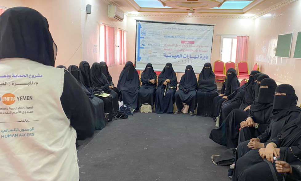 Life skills training for the beneficiaries of Sewing and Pastry-making Programmes