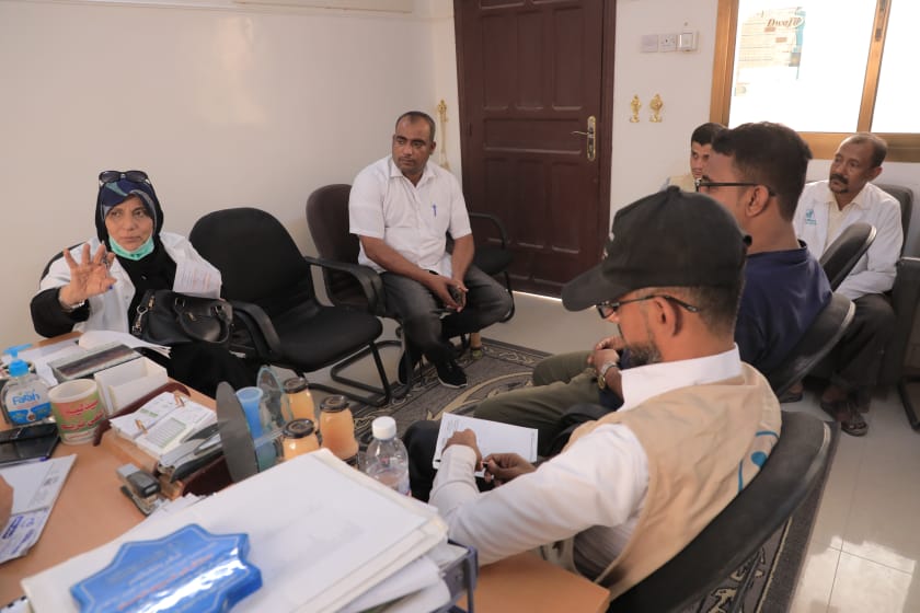 Secretary-General of HUMAN ACCESS welcomes UNFPA Coordinators in Hadramout