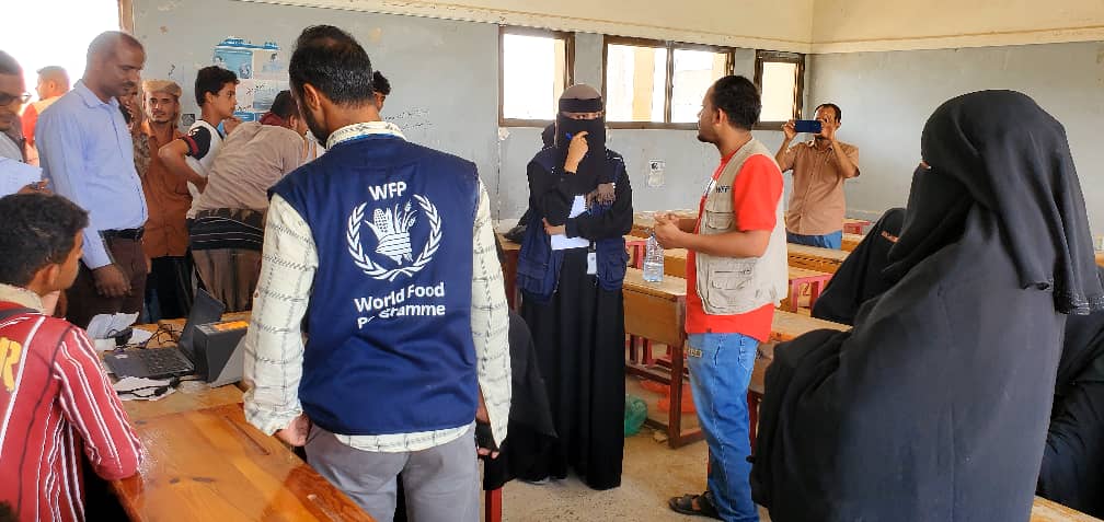 In the presence of a WFP team.. SCOPE system is introduced in Lahj 