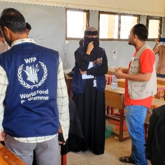 In the presence of a WFP team.. SCOPE system is introduced in Lahj 