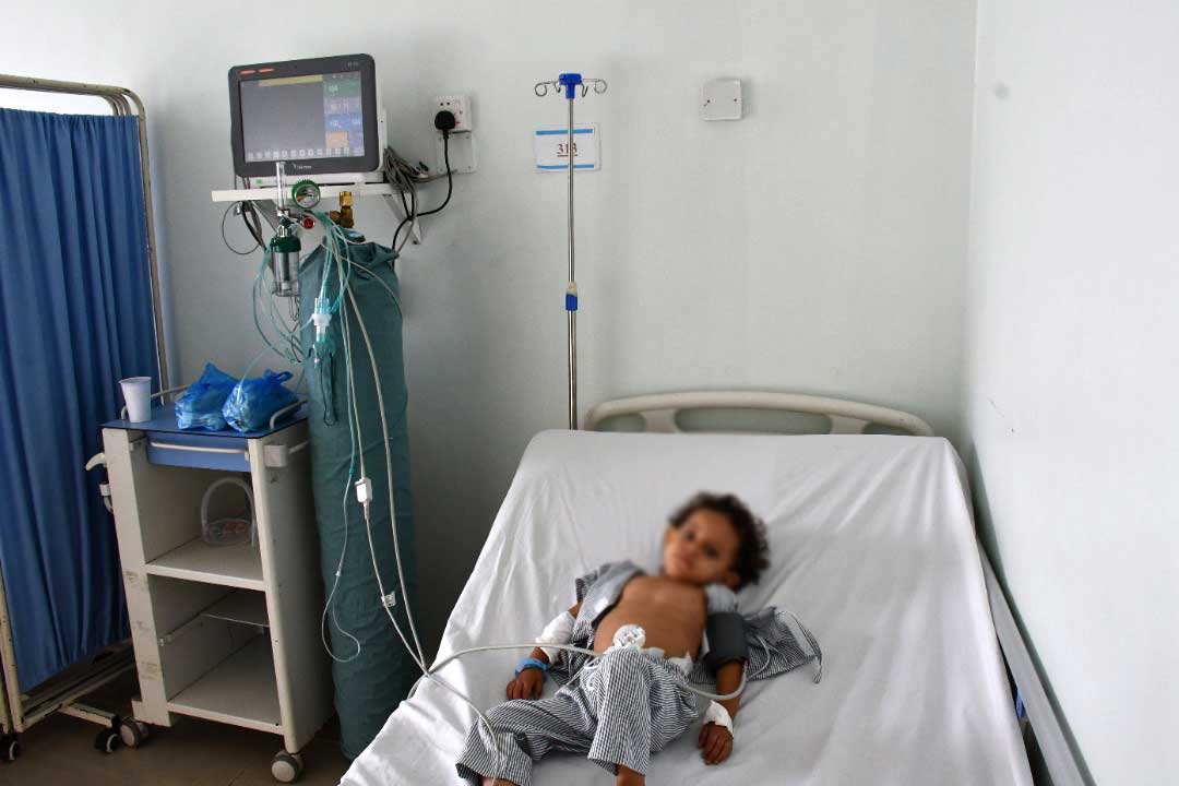 Funded by the Sheikh Abdullah Al-Nouri Charity Organization-Kuwait, 15 open-heart surgeries were performed 