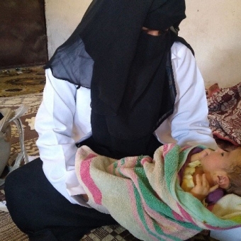 Thanks to the integrated project... Fears of first pregnancy and childbirth did not steal the joy of "Majani" to receive her baby