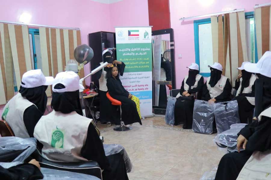 Rehabilitation courses for 70 male and female trainees 