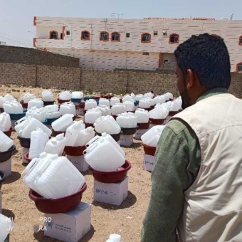 HUMAN ACCESS makes a difference in the lives of IDPs in Al-Mudhallal camp 