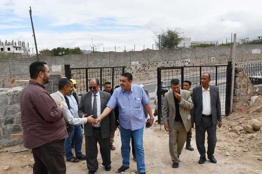 Head of HUMAN ACCESS visits Taiz branch to inspect progress of implemented projects in the governorate