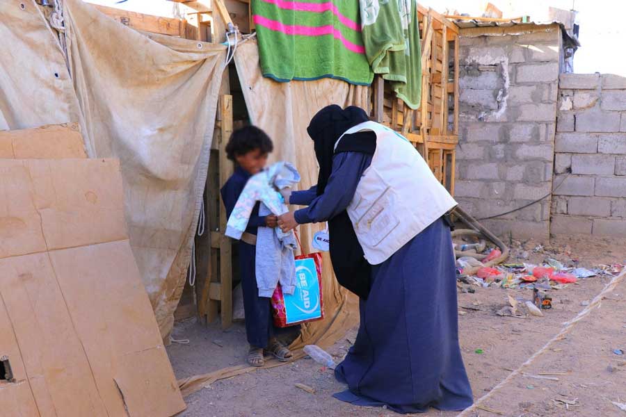 orphans winter clothing