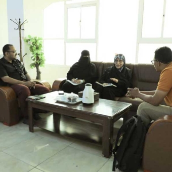 Mukalla: UNFPA Reproductive Health Coordinator visits HUMAN ACCESS