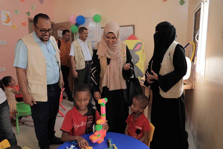 UNFPA delegation visits women and girls in Mukalla