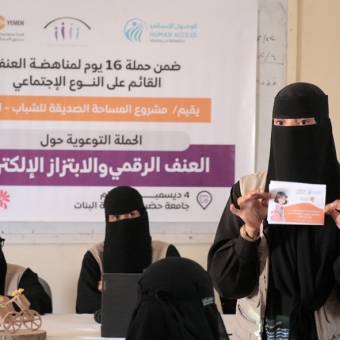 Public awareness about risks of digital violence and electronic blackmail