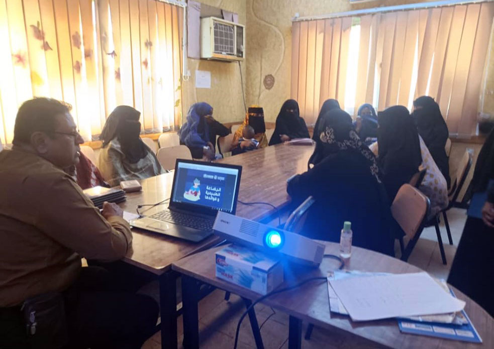 Refresher session to support mother-to-mother awareness groups