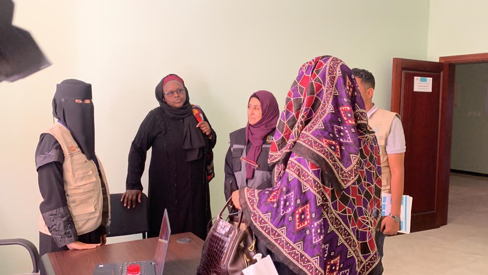 Aden’s safe space receives UNFPA representative