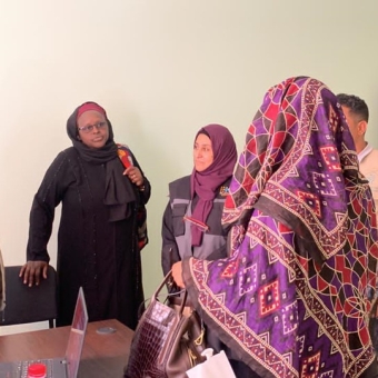 Aden’s safe space receives UNFPA representative