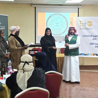 HUMAN ACCESS participates in a training program on managing violence cases