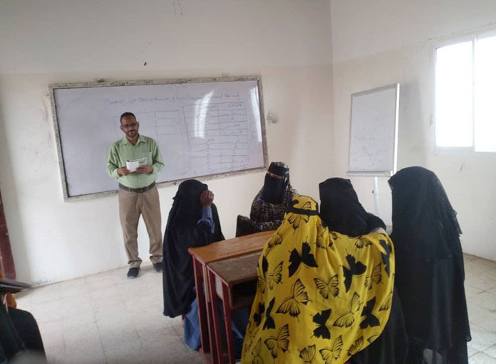 Refugee camps offer diverse activities to develop skills of male and female students