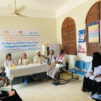 Training program on postpartum maternal care