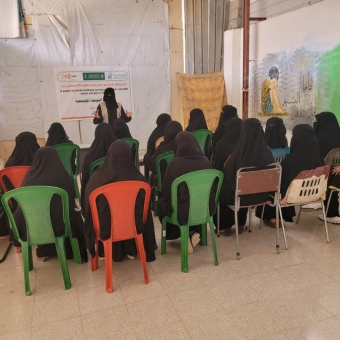 Awareness and bags for pregnant women and GBV victims