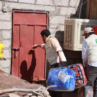 Winter Bags for 189 Displaced Families