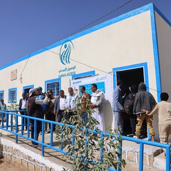 Marib: Handing over additional facility to Civil Status and 3 classrooms to Al-Thawra School