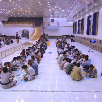 Group Iftar for 150 orphans