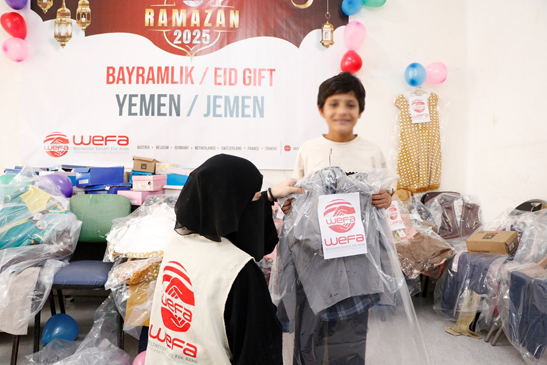Offering help and joy to those in need during Ramadan and Eid