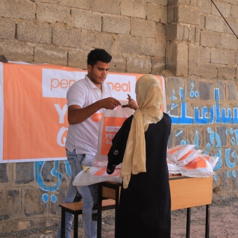 6,504 people receive sacrificial meat in Taiz