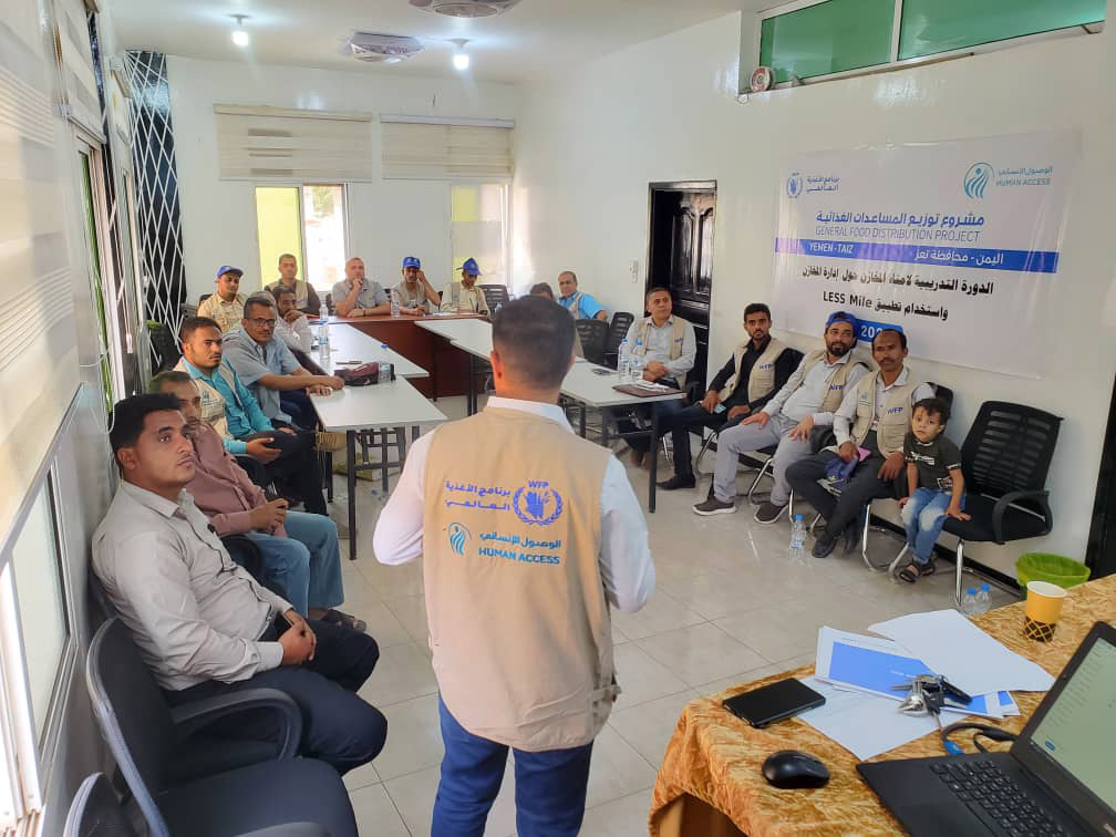 GFA Project Conducts Training on Warehouse Management and LESS MILE Application Use