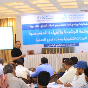 HUMAN ACCESS branches qualifying for leadership development