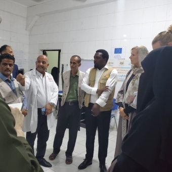 Dutch delegation visits reproductive health services in two hospitals in Taiz