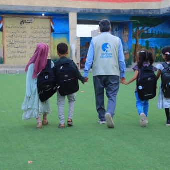 1,000 orphans receive school supplies