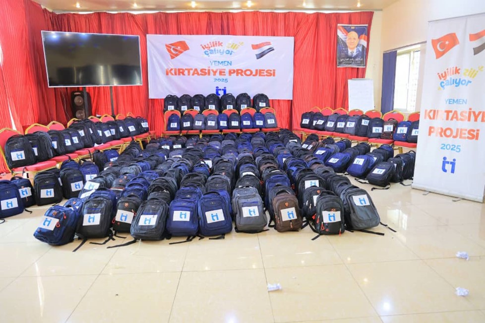 Joy for 500 orphans with basic learning supplies