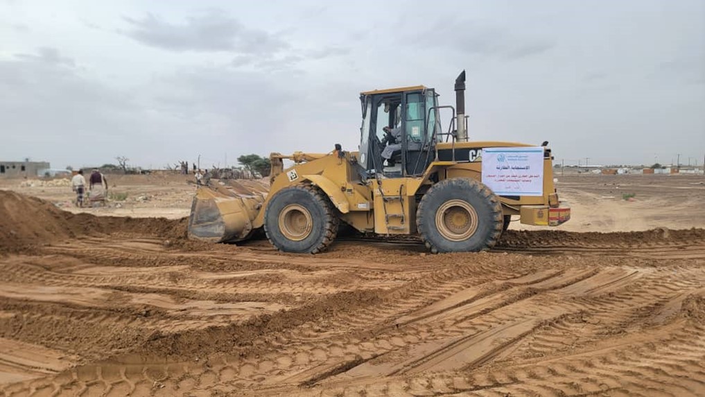 HUMAN ACCESS carries out urgent intervention to protect displaced people in Al-Nour camp from floods