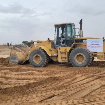 HUMAN ACCESS carries out urgent intervention to protect displaced people in Al-Nour camp from floods