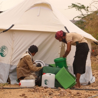 KSrelief Center launches distribution of shelter aid to affected and IDPs in Shabwa Governorate
