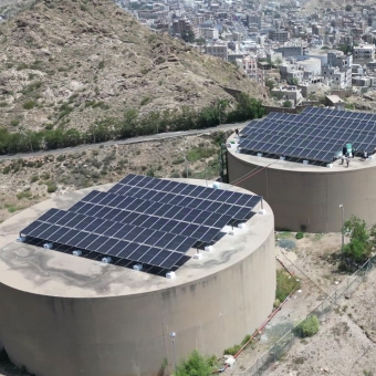 KSrelief Center launches solar-powered well and pumping station in Taiz